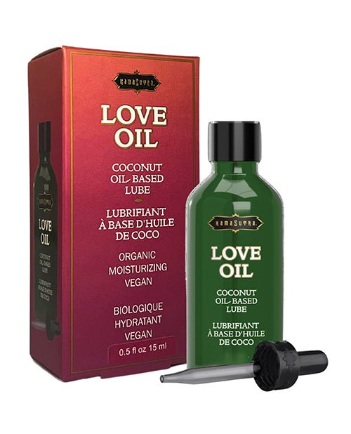 Love Oil Coconut Oil - Based Lube - Mini | Shop Lowest Prices at Funlove.com