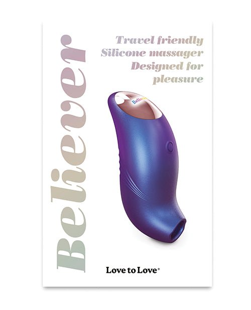 Love to Love Believer Mini Tongue Flicker - Iridescent Night | Shop Lowest Prices at Funlove.com