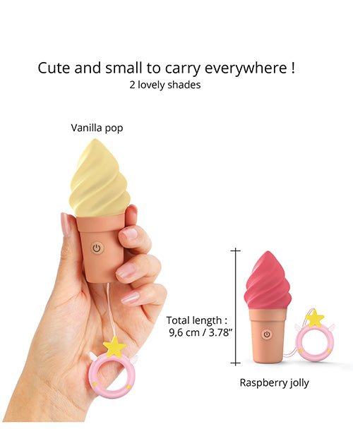 Love to Love Cand'ice Ice Cream Cone Stimulator - Vanilla Pop | Shop Lowest Prices at Funlove.com