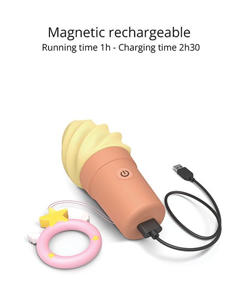 Love to Love Cand'ice Ice Cream Cone Stimulator - Vanilla Pop | Shop Lowest Prices at Funlove.com