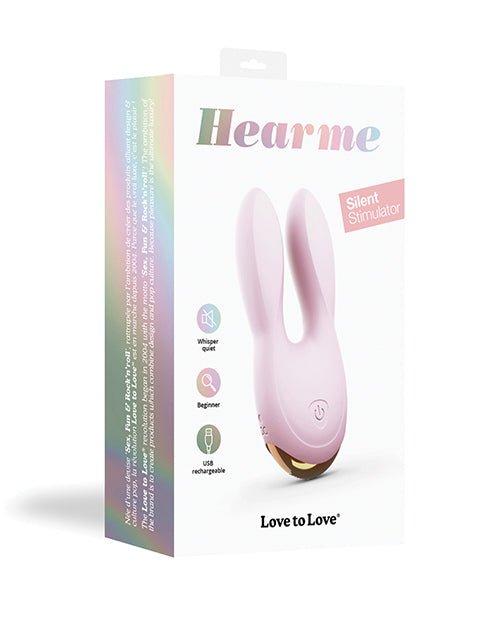 Love to Love Hear Me Flexible Ear Stim - Baby Pink | Shop Lowest Prices at Funlove.com