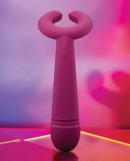 Love to Love Please Me Multi - Play Vibrator - Plum Star | Shop Lowest Prices at Funlove.com