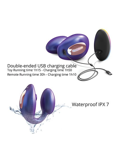 Love to Love Wonderlover Dual Stimulator - Iridescent Night | Shop Lowest Prices at Funlove.com