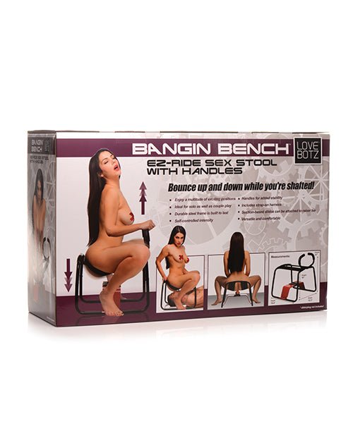 LoveBotz Bangin Bench EZ - Ride Sex Stool w/Handles | Shop Lowest Prices at Funlove.com