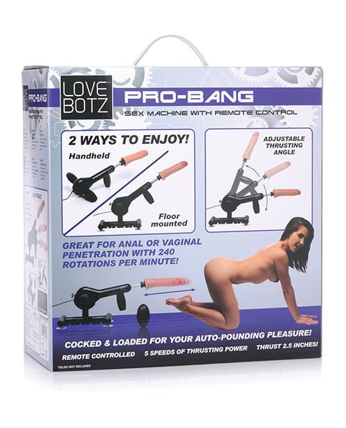 LoveBotz Pro - Bang Sex Machine w/Remote Control | Shop Lowest Prices at Funlove.com