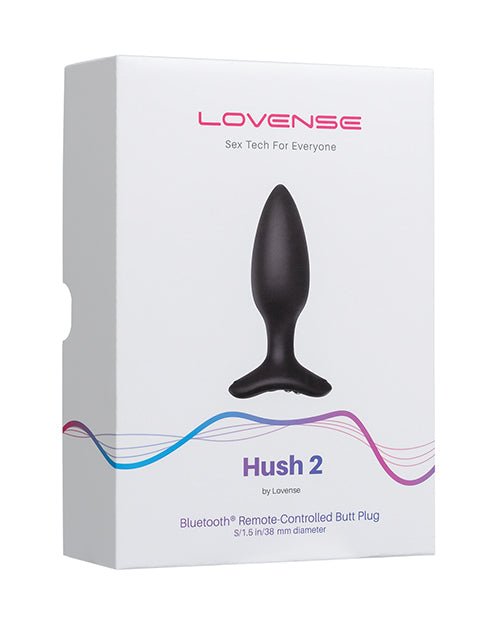 Lovense Hush 2 Butt Plugs: 1.5" and 1.75" | Shop Lowest Prices at Funlove.com
