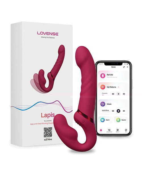 Lovense Lapis Vibrating Strapless Strap On | Shop Lowest Prices at Funlove.com