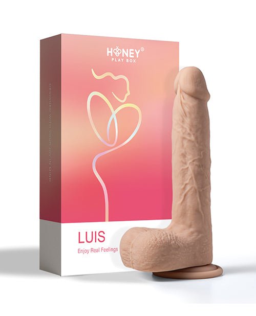 Luis App Controlled Realistic 8.5" Thrusting Dildo Vibrator - Ivory | Shop Lowest Prices at Funlove.com