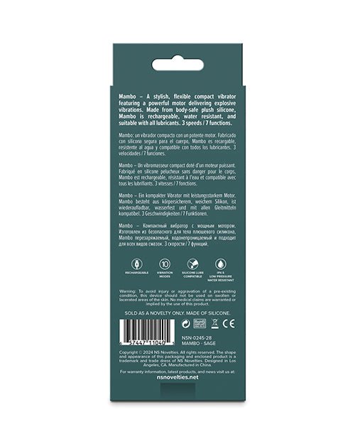 Lust - n - Dream Mambo - Sage | Shop Lowest Prices at Funlove.com