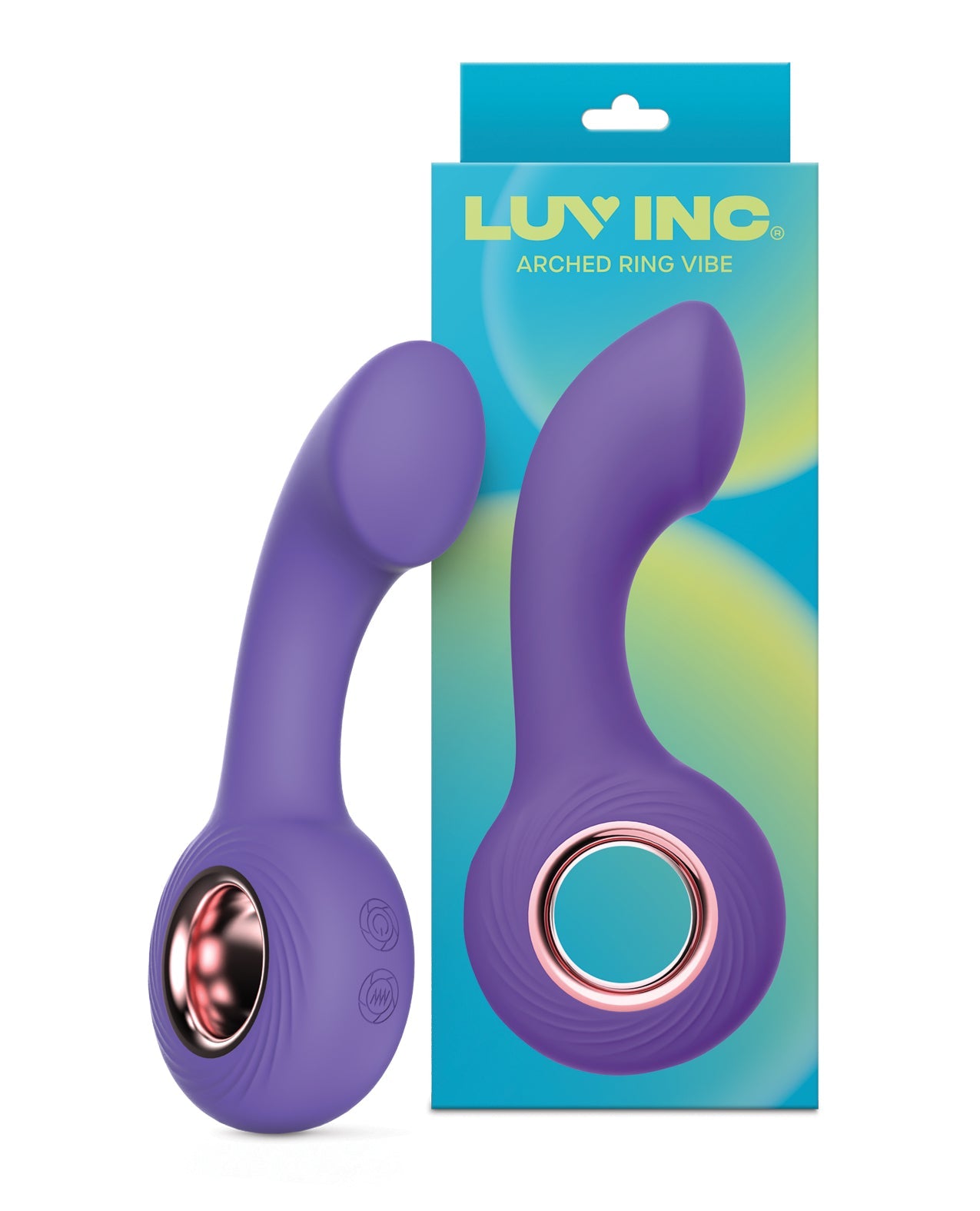 Luv Inc. Arched Ring Vibrator - Purple | Shop Lowest Prices at Funlove.com