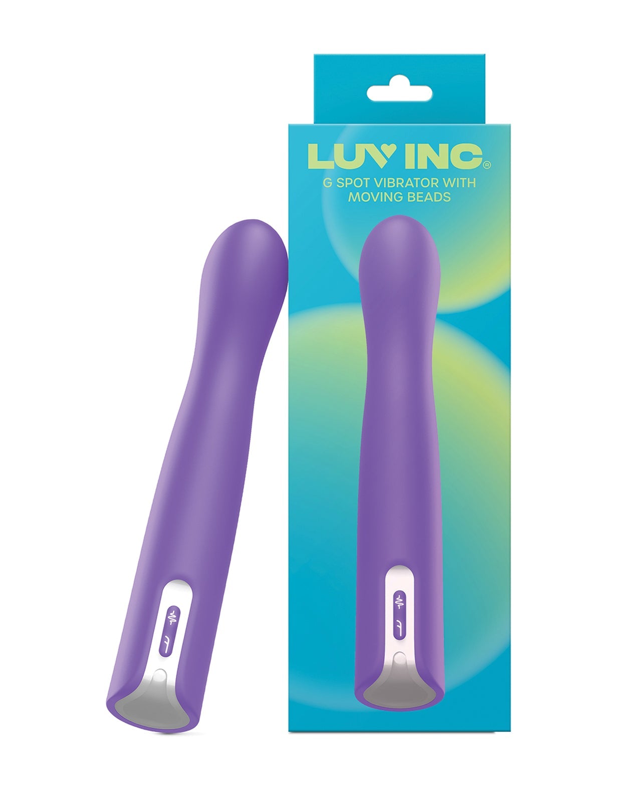 Luv Inc. G - Spot Vibrator w/Moving Beads - Purple | Shop Lowest Prices at Funlove.com