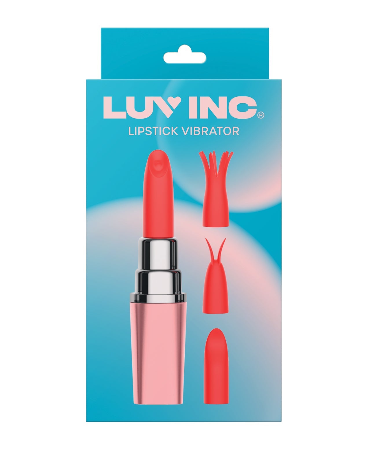 Luv Inc. Lipstick Vibrator With 3 Heads | Shop Lowest Prices at Funlove.com