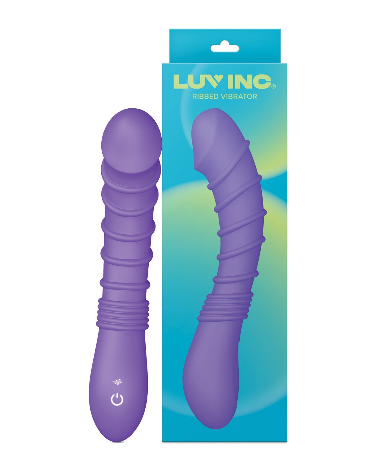 Luv Inc. Ribbed G - Spot Vibrator - Purple | Shop Lowest Prices at Funlove.com
