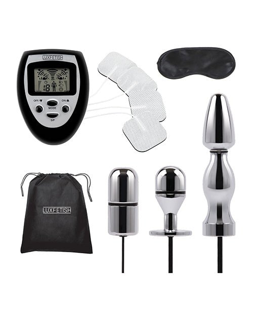 Lux Fetish 9 pc Electro Sex Ultra Shock Set | Shop Lowest Prices at Funlove.com