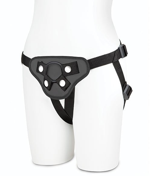 Lux Fetish Beginners Strap On Harness - Black | Shop Lowest Prices at Funlove.com