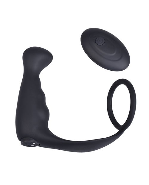 Magic Slimfit Anal Plug w/Remote Control - Black | Shop Lowest Prices at Funlove.com