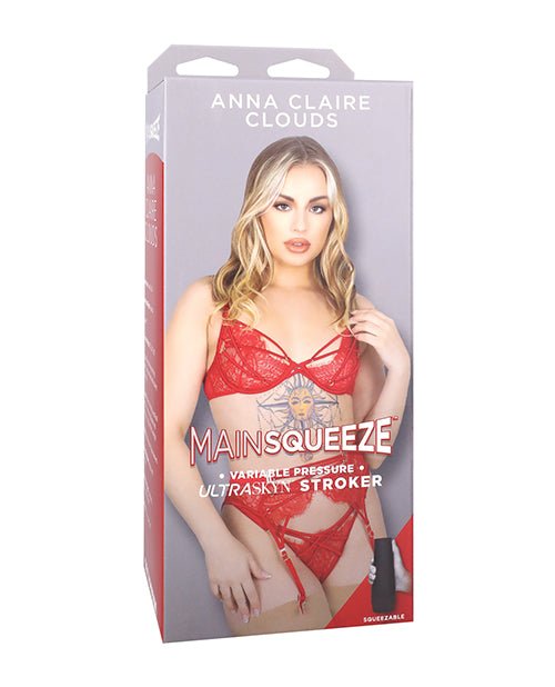 Main Squeeze ULTRASKYN Pussy Stroker - Anna Claire Clouds, Vanilla | Shop Lowest Prices at Funlove.com