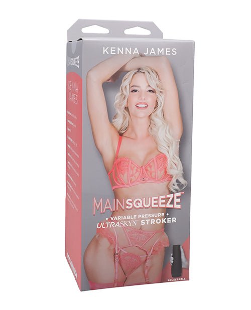 Main Squeeze ULTRASKYN Pussy Stroker - Kenna James, Vanilla | Shop Lowest Prices at Funlove.com