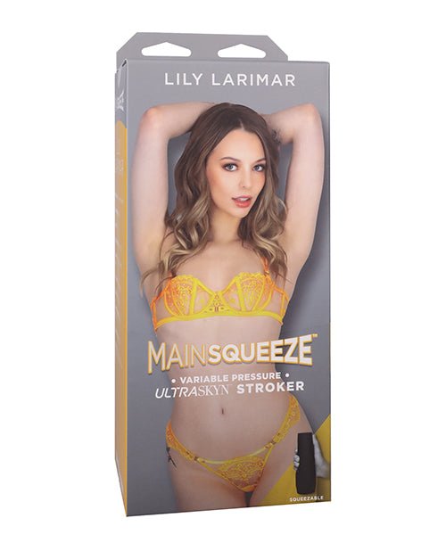 Main Squeeze ULTRASKYN Pussy Stroker - Lily Larimar, Vanilla | Shop Lowest Prices at Funlove.com