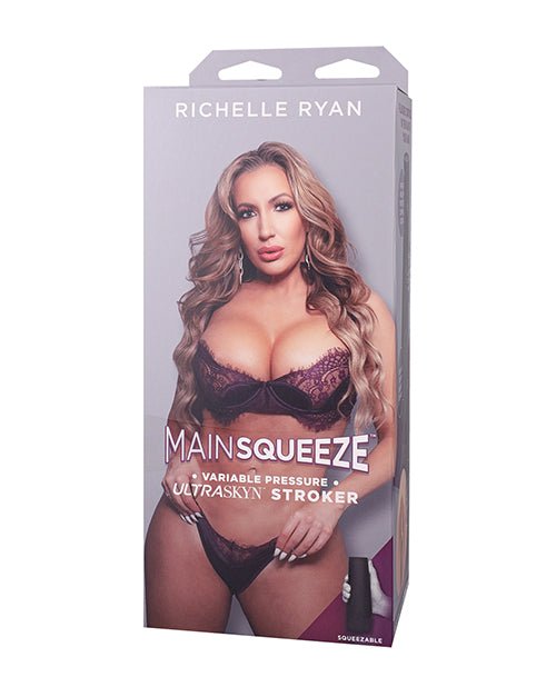 Main Squeeze ULTRASKYN Pussy Stroker - Richelle Ryan, Vanilla | Shop Lowest Prices at Funlove.com