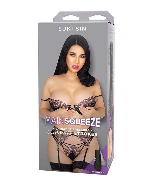 Main Squeeze ULTRASKYN Pussy Stroker - Suki Sin, Vanilla | Shop Lowest Prices at Funlove.com