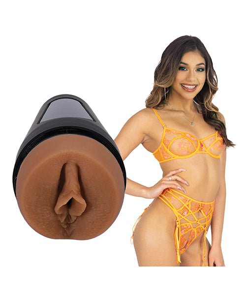 Main Squeeze ULTRASKYN Pussy Stroker - Xxlayna Marie, Caramel | Shop Lowest Prices at Funlove.com