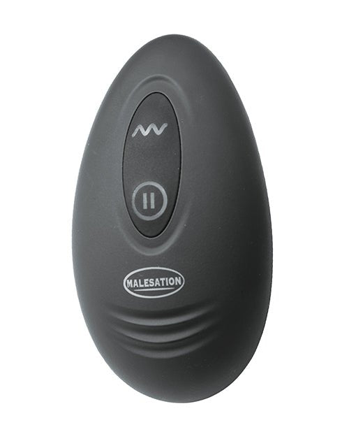 Malesation Vibro Long Anal Drill - Black | Shop Lowest Prices at Funlove.com