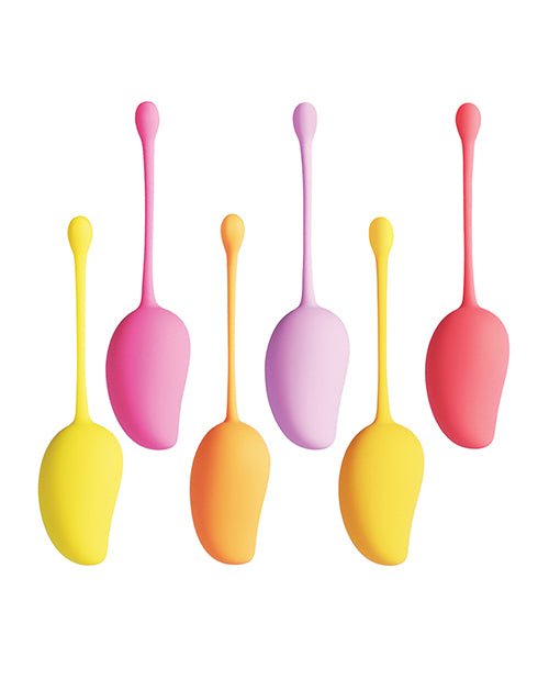 Mango Tropical 6 Weighted Kegel Ball Exercise Set | Shop Lowest Prices at Funlove.com