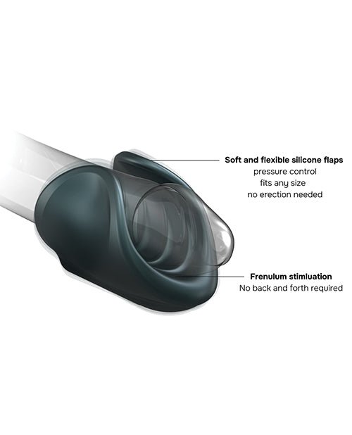 Manwan Starter Travel Vibrating Masturbator - Pine Grey | Shop Lowest Prices at Funlove.com