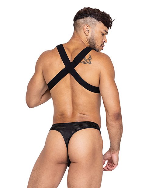 Master Harness W/hook & Ring Closure Black | Shop Lowest Prices at Funlove.com