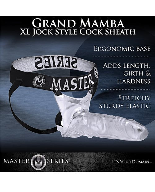 Master Series Grand Mamba XL Style Cock Sheath | Shop Lowest Prices at Funlove.com
