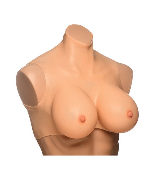 Master Series Perky Pair G Cup Silicone Breasts | Shop Lowest Prices at Funlove.com