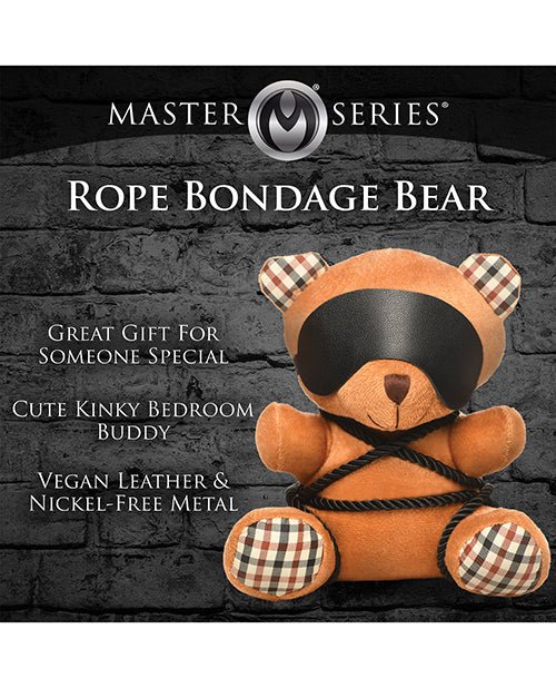 Master Series Rope Teddy Bear Plush | Shop Lowest Prices at Funlove.com