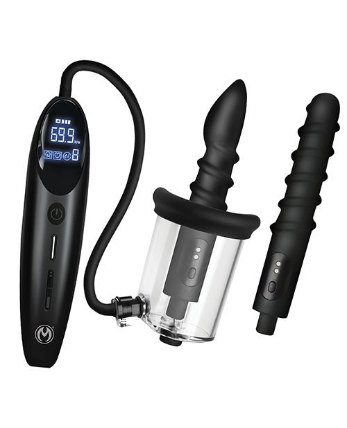 Master Series Rosebud Driller Deluxe Set Vibrating Silicone Rosebud Pump | Shop Lowest Prices at Funlove.com