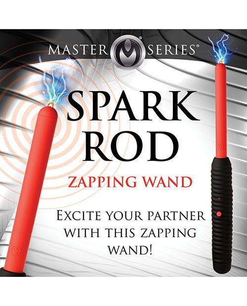 Master Series Spark Rod Zapping Wand - Red/Black | Shop Lowest Prices at Funlove.com