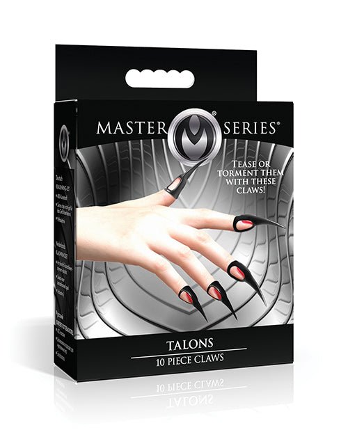 Master Series Talons Sensation Play Rings - 10 pc Set, Black | Shop Lowest Prices at Funlove.com