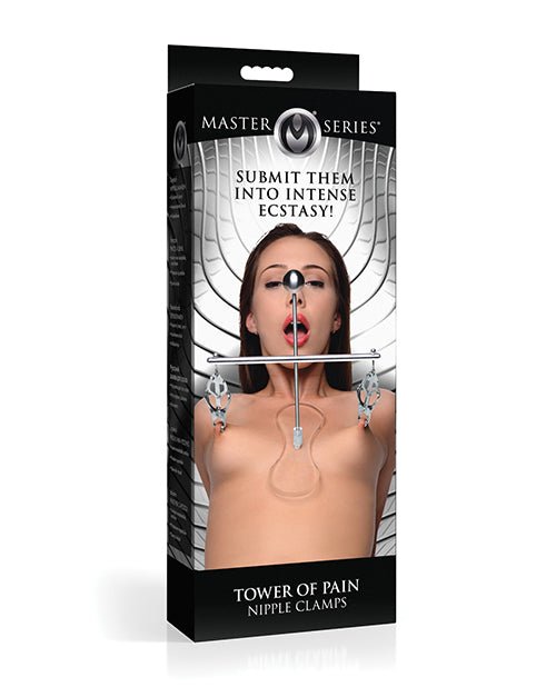 Master Series Tower of Pain Nipple Clamps | Shop Lowest Prices at Funlove.com