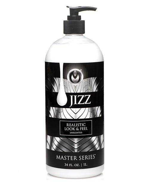 Master Series Unscented Jizz Water Based Body Glide - 34oz | Shop Lowest Prices at Funlove.com