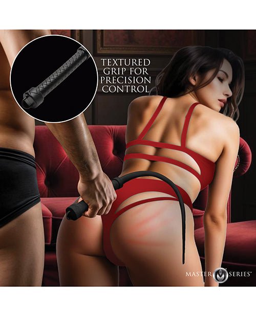 Master Series Viper Tail Silicone Whip - Black | Shop Lowest Prices at Funlove.com
