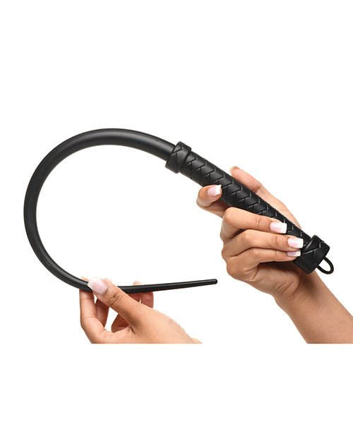 Master Series Viper Tail Silicone Whip - Black | Shop Lowest Prices at Funlove.com