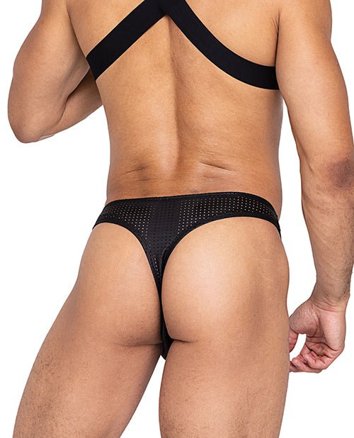 Master Thong W/contoured Pouch Black | Shop Lowest Prices at Funlove.com