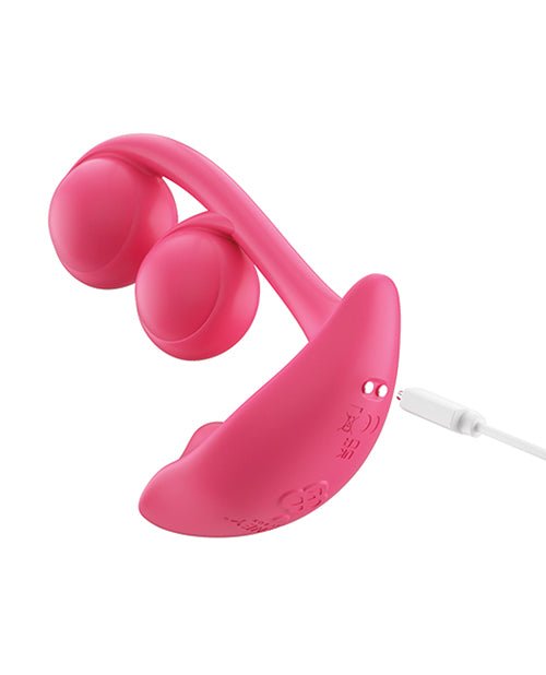 Melody Twin Balls Clit & G - Spot Vibrator - Pink | Shop Lowest Prices at Funlove.com