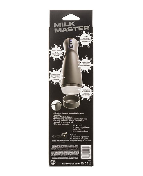 Milk Master Automatic Milker Stroker - Black | Shop Lowest Prices at Funlove.com