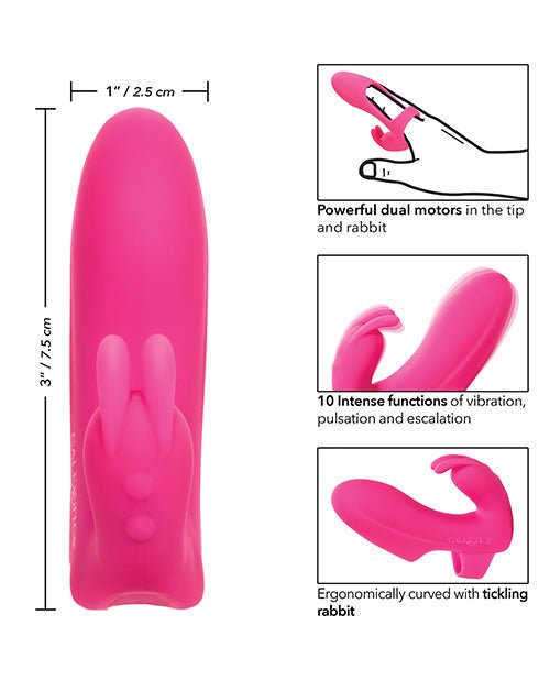 Mini Marvels Silicone Marvelous Pleaser - Pink | Shop Lowest Prices at Funlove.com