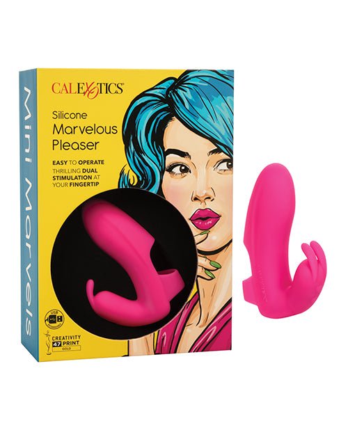 Mini Marvels Silicone Marvelous Pleaser - Pink | Shop Lowest Prices at Funlove.com
