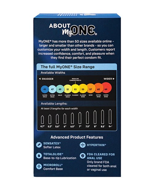 My One Super Snug Condoms - Pack of 10 | Shop Lowest Prices at Funlove.com