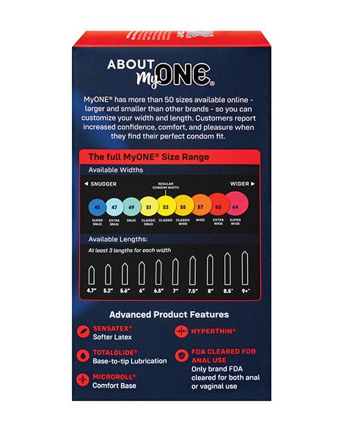 My One Super Wide Condoms - Pack of 10 | Shop Lowest Prices at Funlove.com