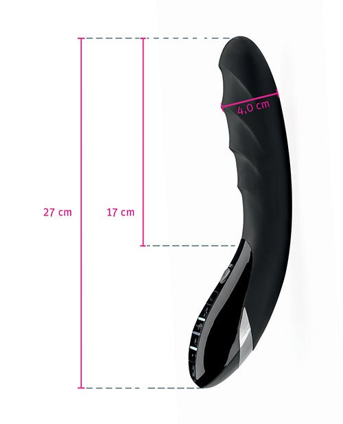 Mystim Sizzling Simon eStim Vibrator Black Edition - Black | Shop Lowest Prices at Funlove.com