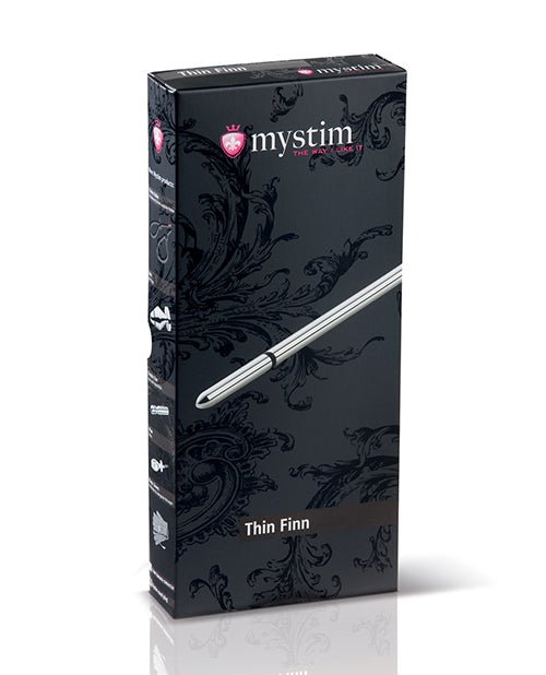 Mystim Thin Finn eStim Urethral Sound - Silver | Shop Lowest Prices at Funlove.com
