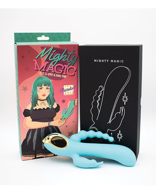 Natalie's Toy Box Mighty Magic Clit, G - Spot & Anal Vibrator | Shop Lowest Prices at Funlove.com